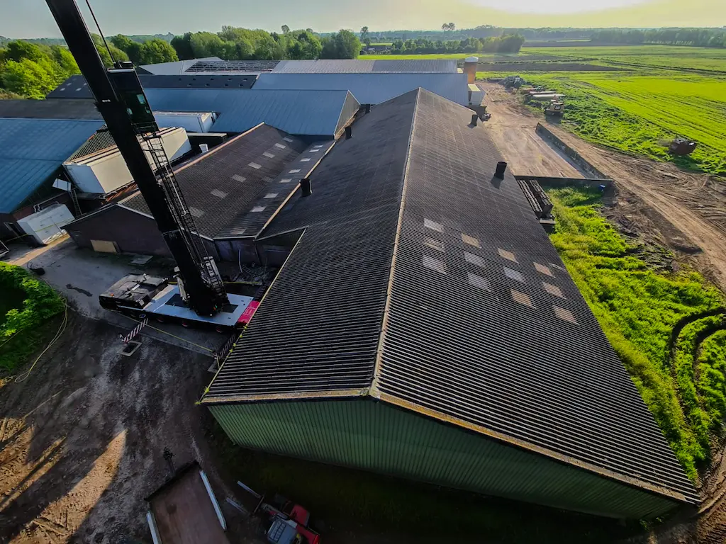 Asbestos roof yet to be remediated in Vortum Mullem
