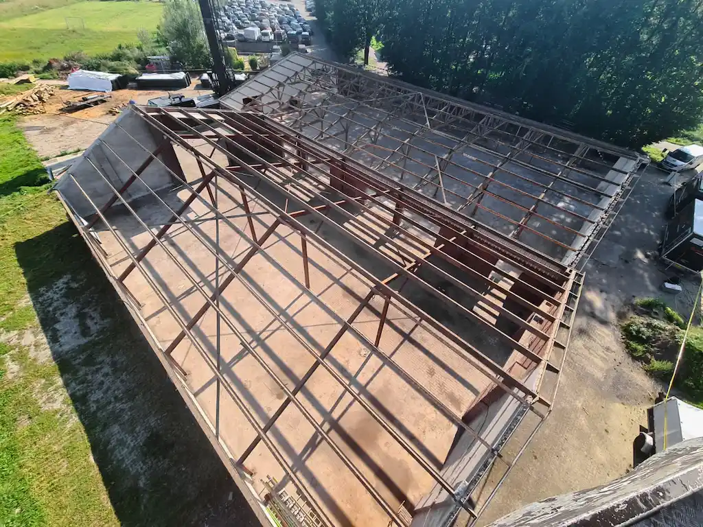Asbestos removal in Lievelde